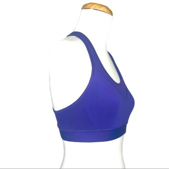 Adidas Sports Bra NWT Women’s Performance Tec- Fit Sports Bra Purple Size Small - Picture 6 of 14